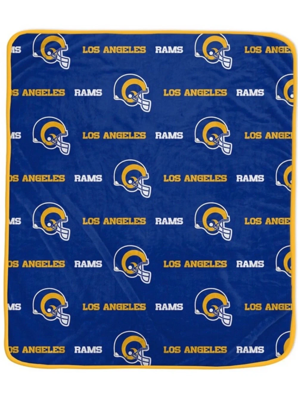 Los Angeles Rams Cathay Sports New (NWT) Reversible Plush Throw